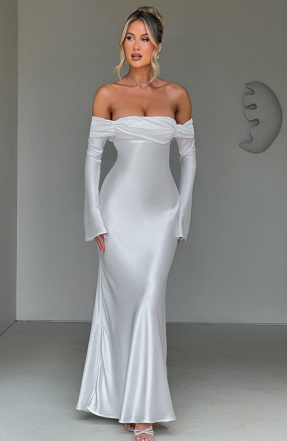 Celeste Maxi Dress in Ivory