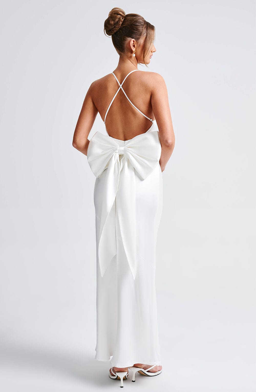 Sarina Maxi Dress in Ivory