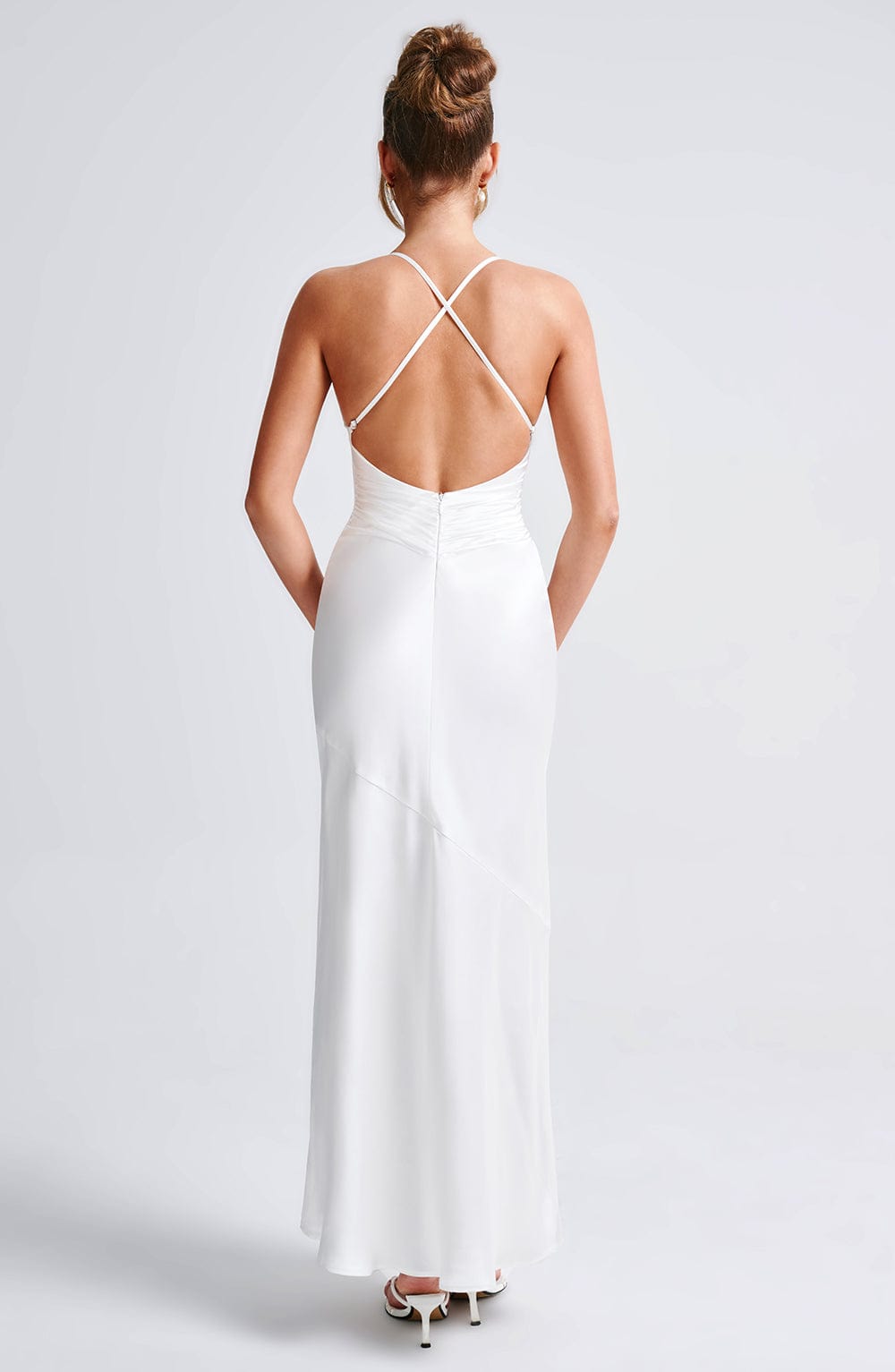 Sarina Maxi Dress in Ivory