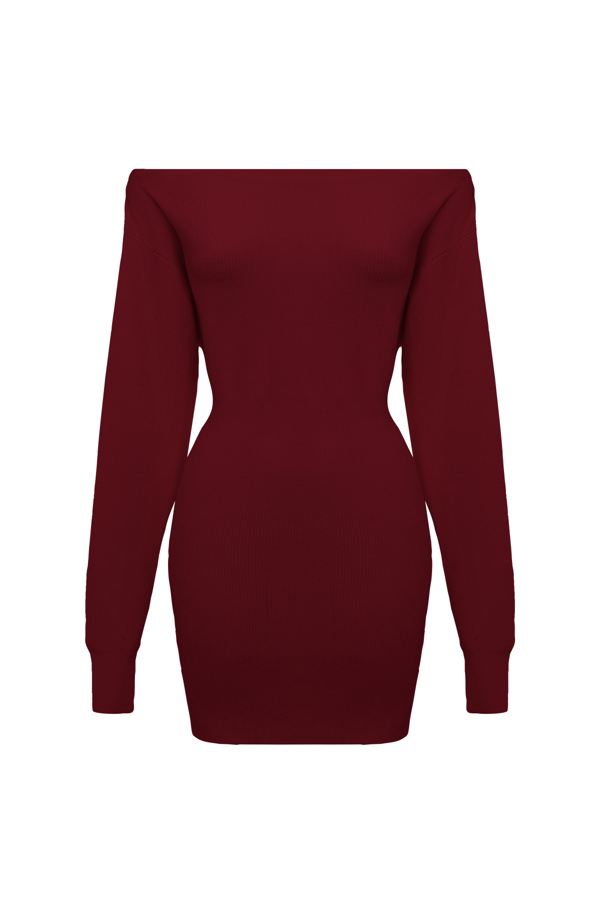 Sawyn Mini Dress in Burgundy