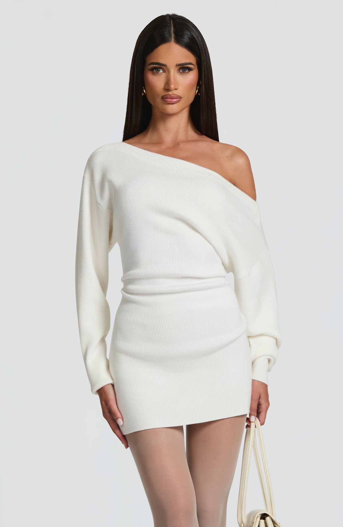 Sawyn Mini Dress in Ivory