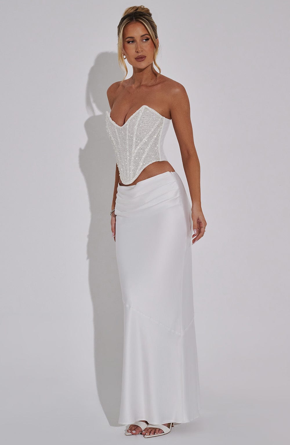 Siella Corset in Ivory