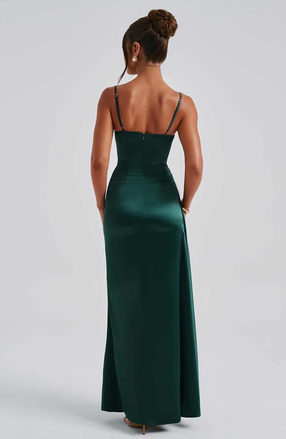 Wynne Maxi Dress in Emerald