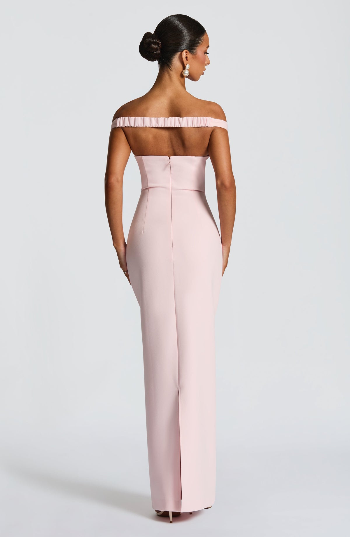 Abigael Maxi Dress in Blush