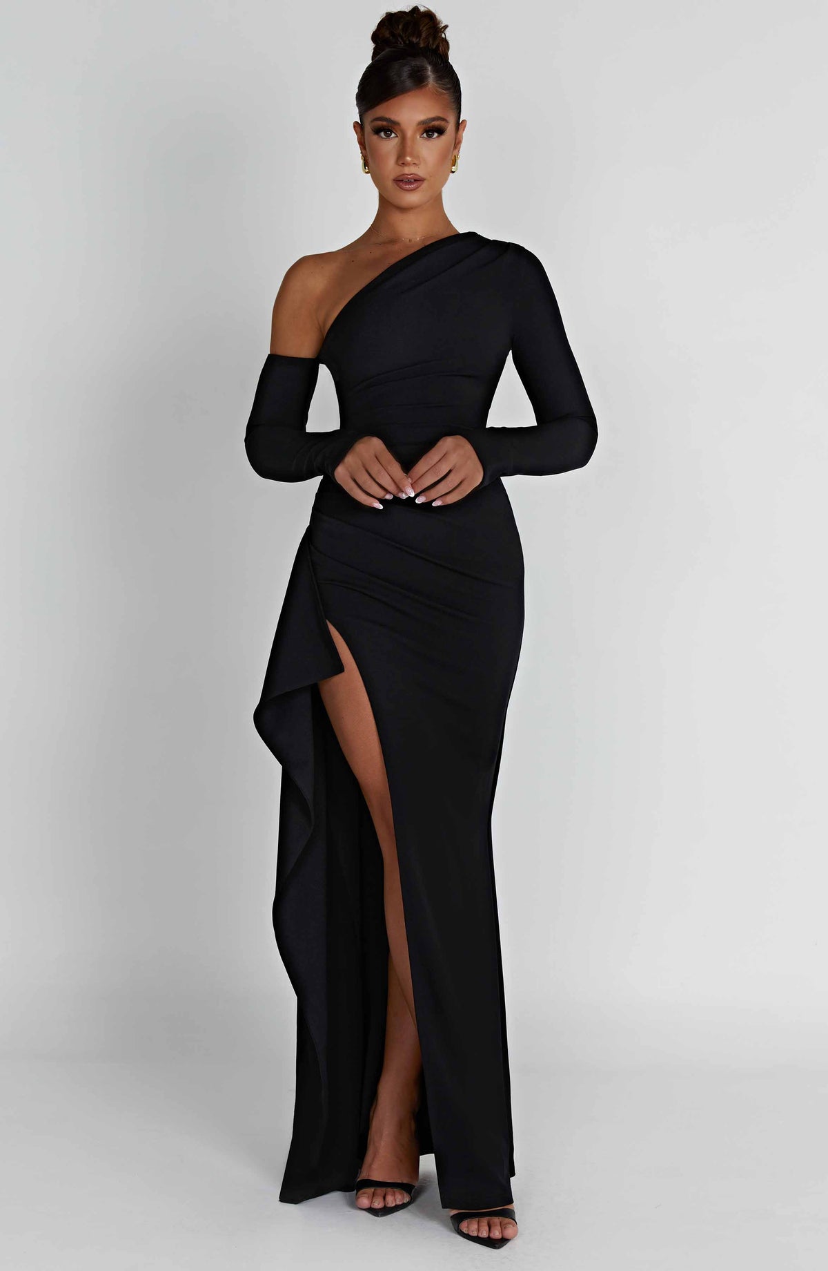 Abriella Maxi Dress in Black