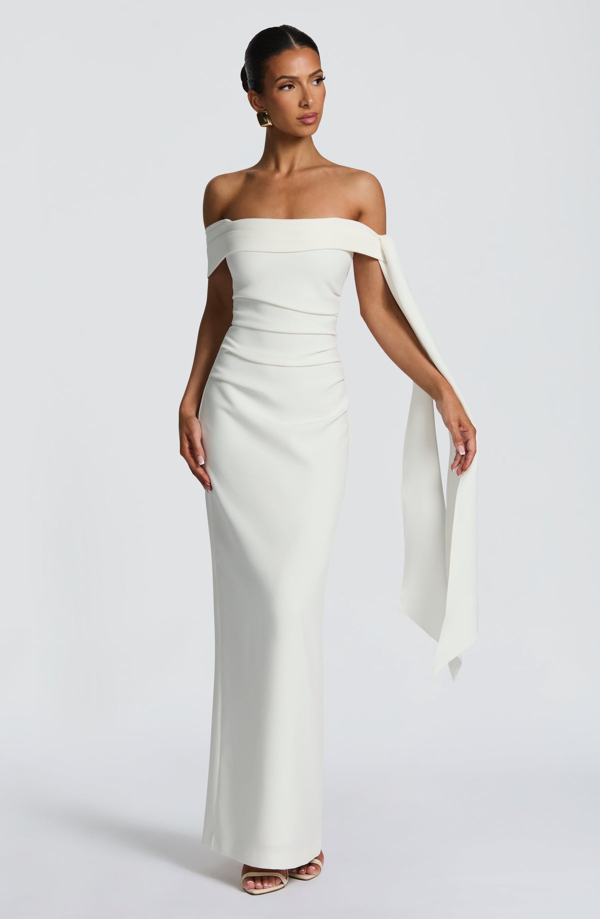 Addyson Maxi Dress in Ivory