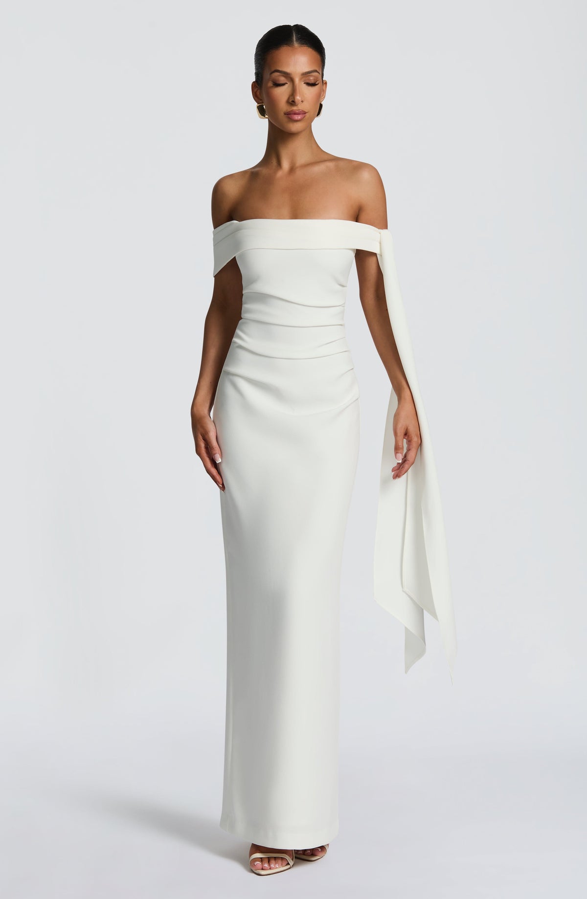Addyson Maxi Dress in Ivory