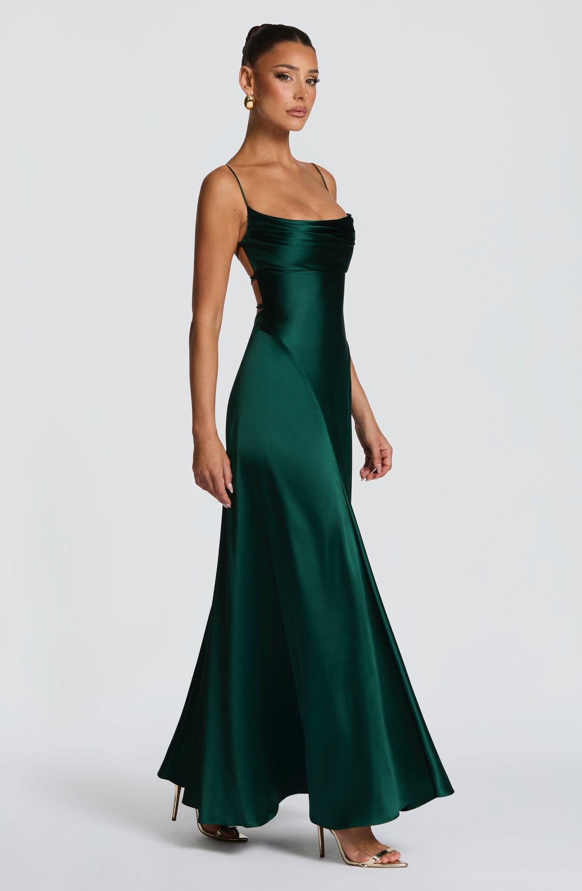 Adeline Maxi Dress in Emerald