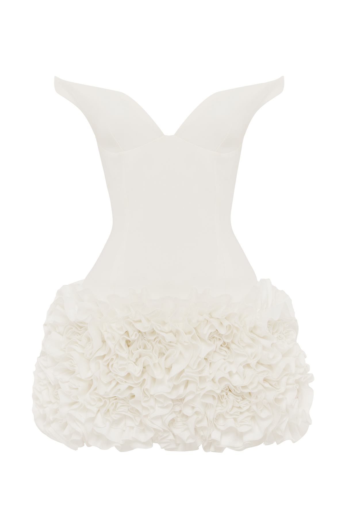 Adette Mini Dress in Ivory