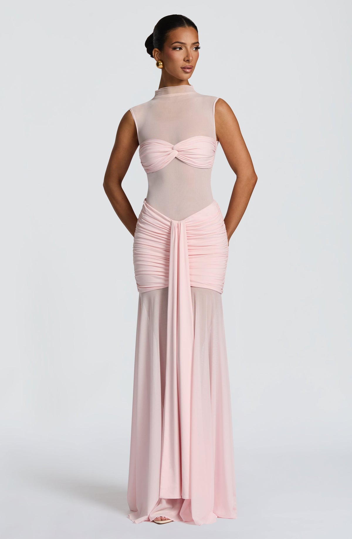 Adina Rose Top in Blush