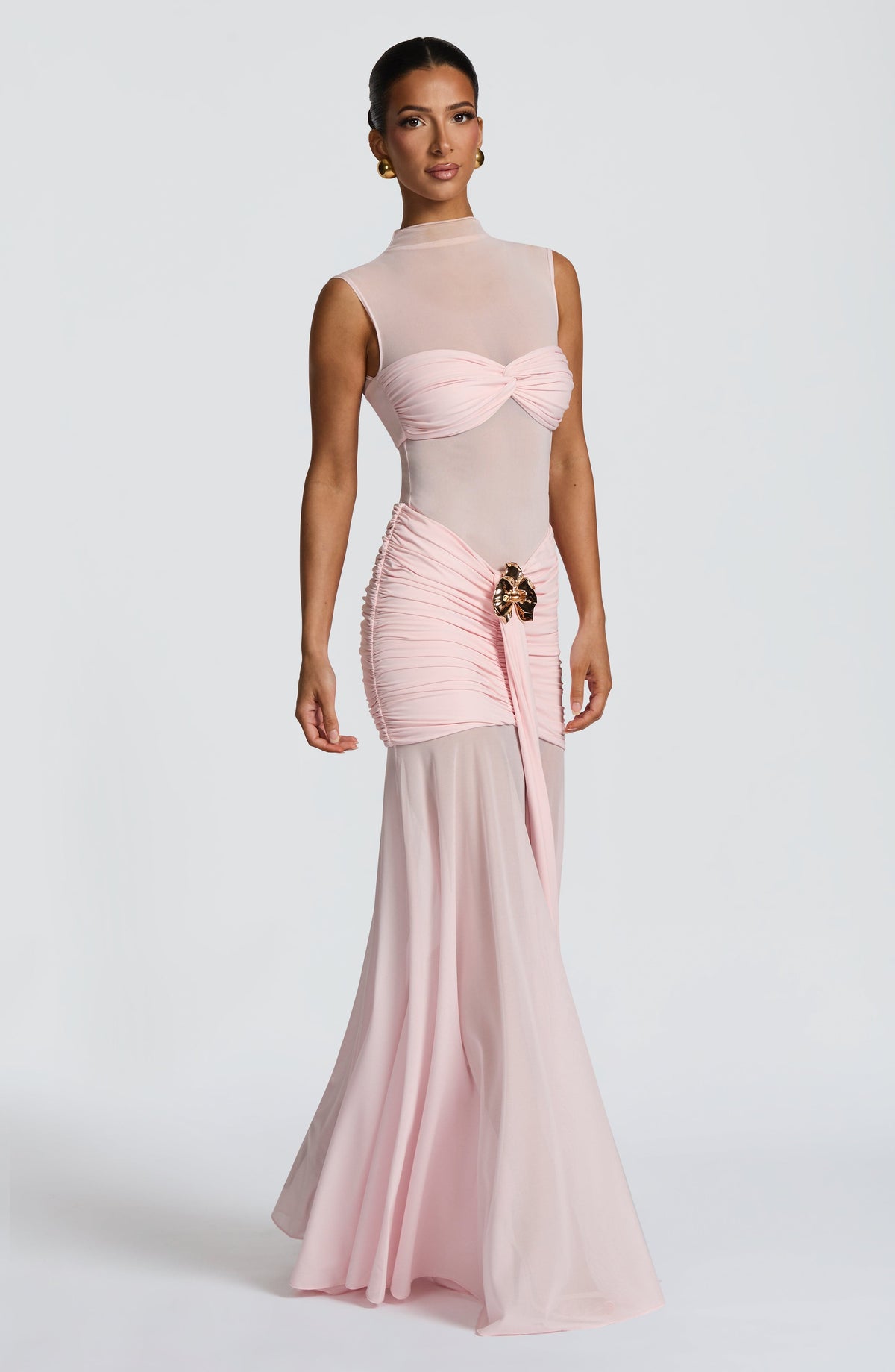 Adina Rose Top in Blush