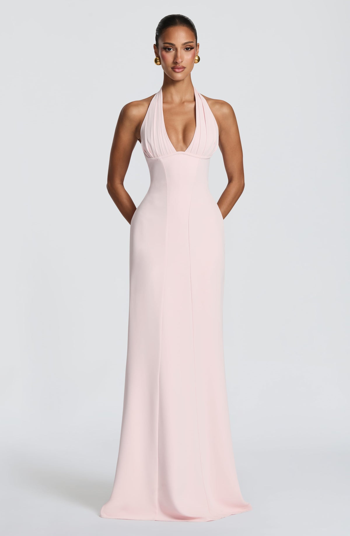 Adorabelle Maxi Dress in Blush