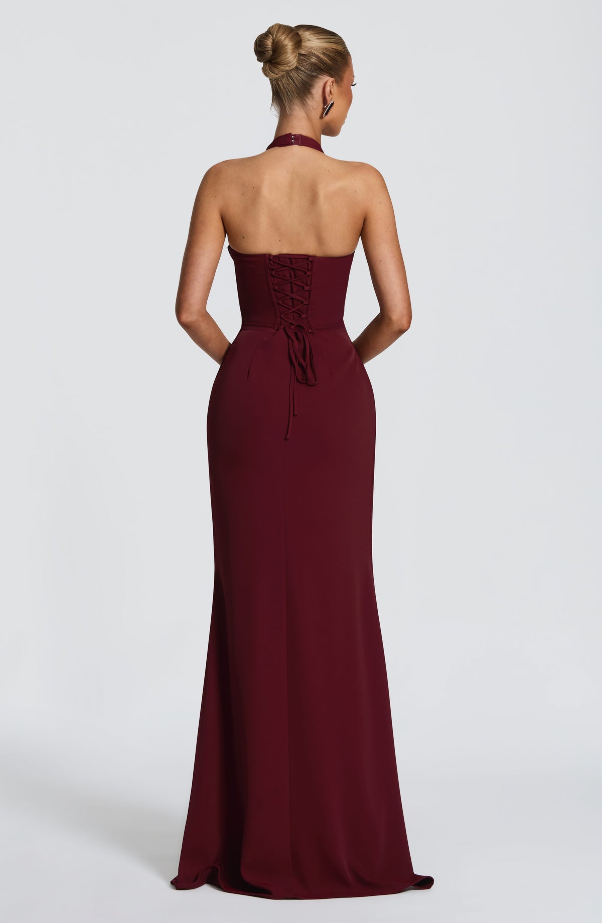 Adorabelle Maxi Dress in Cherry Lacquer