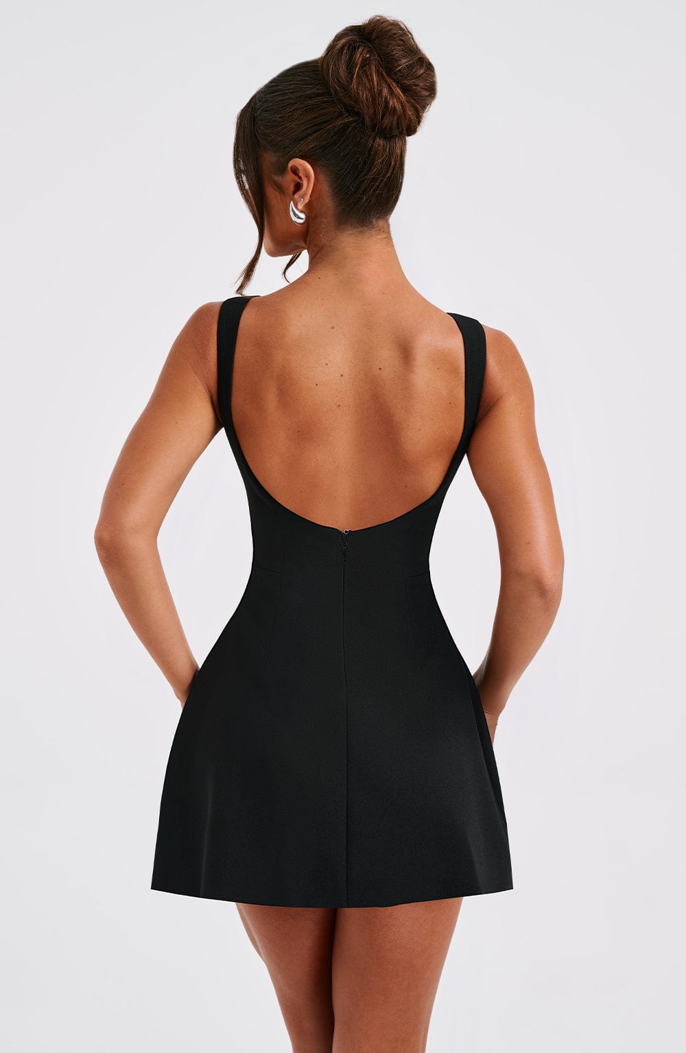 Alanis Mini Dress in Black