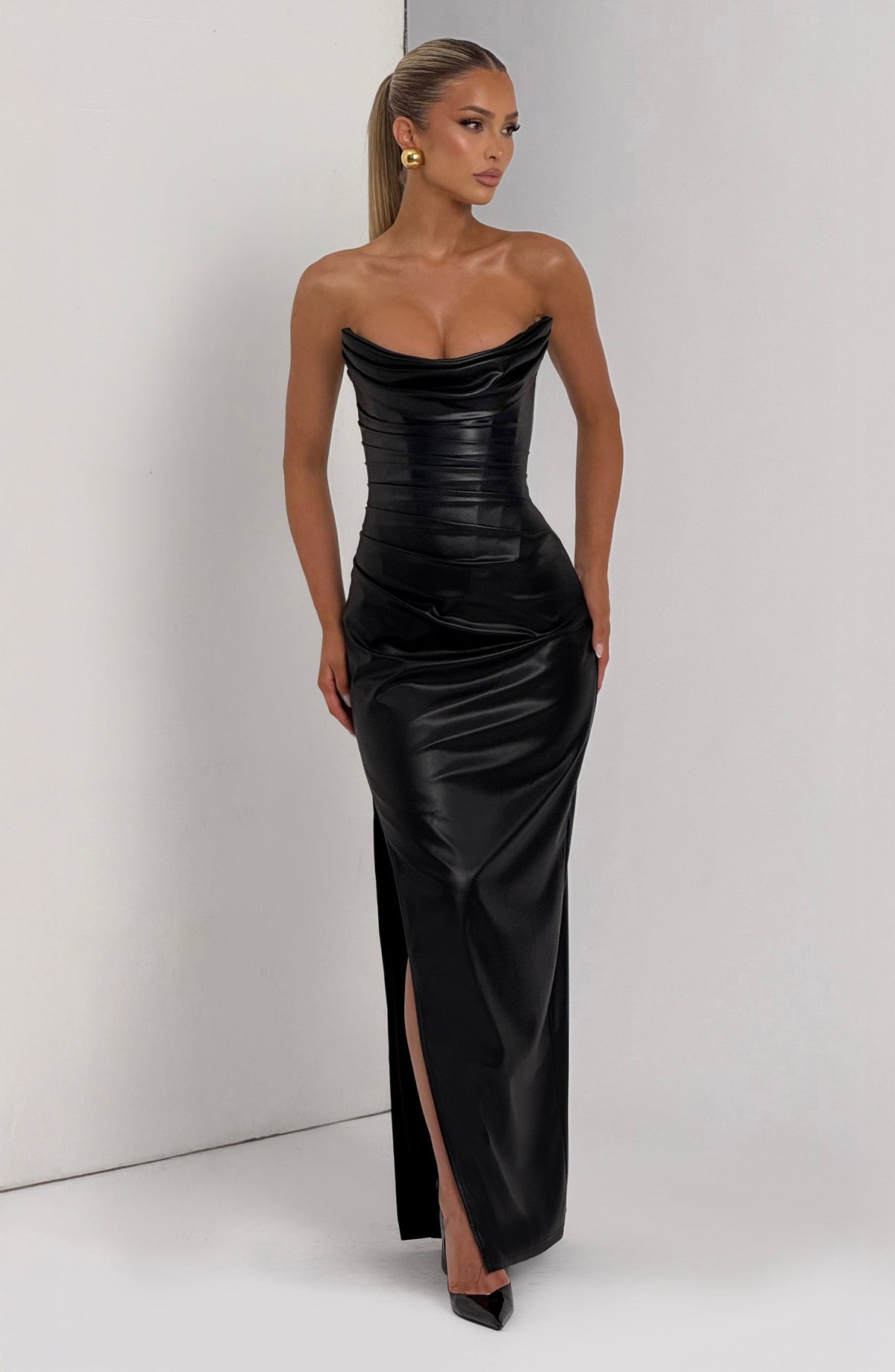 Alva Maxi Dress in Black