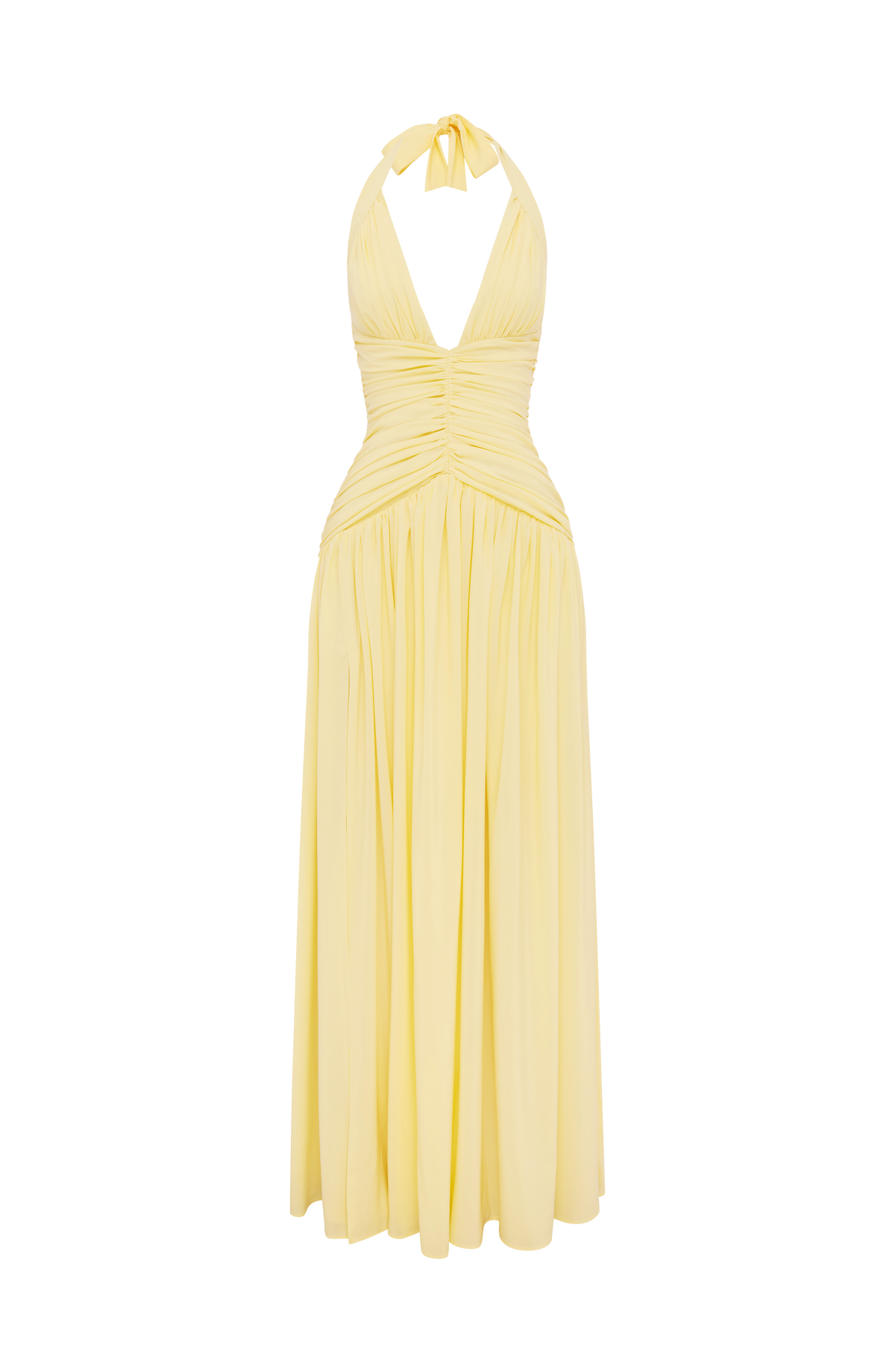 Amara Maxi Dress in Lemon