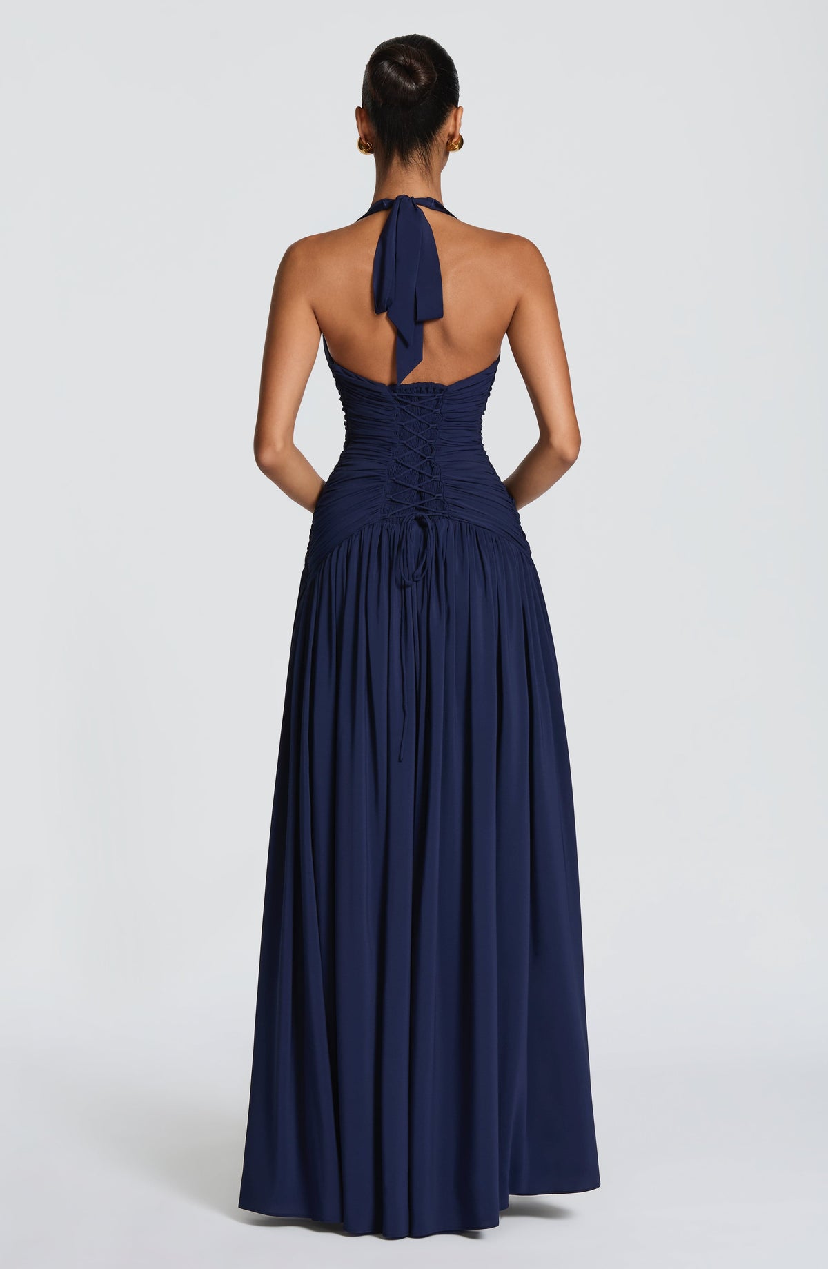 Amara Maxi Dress in Navy