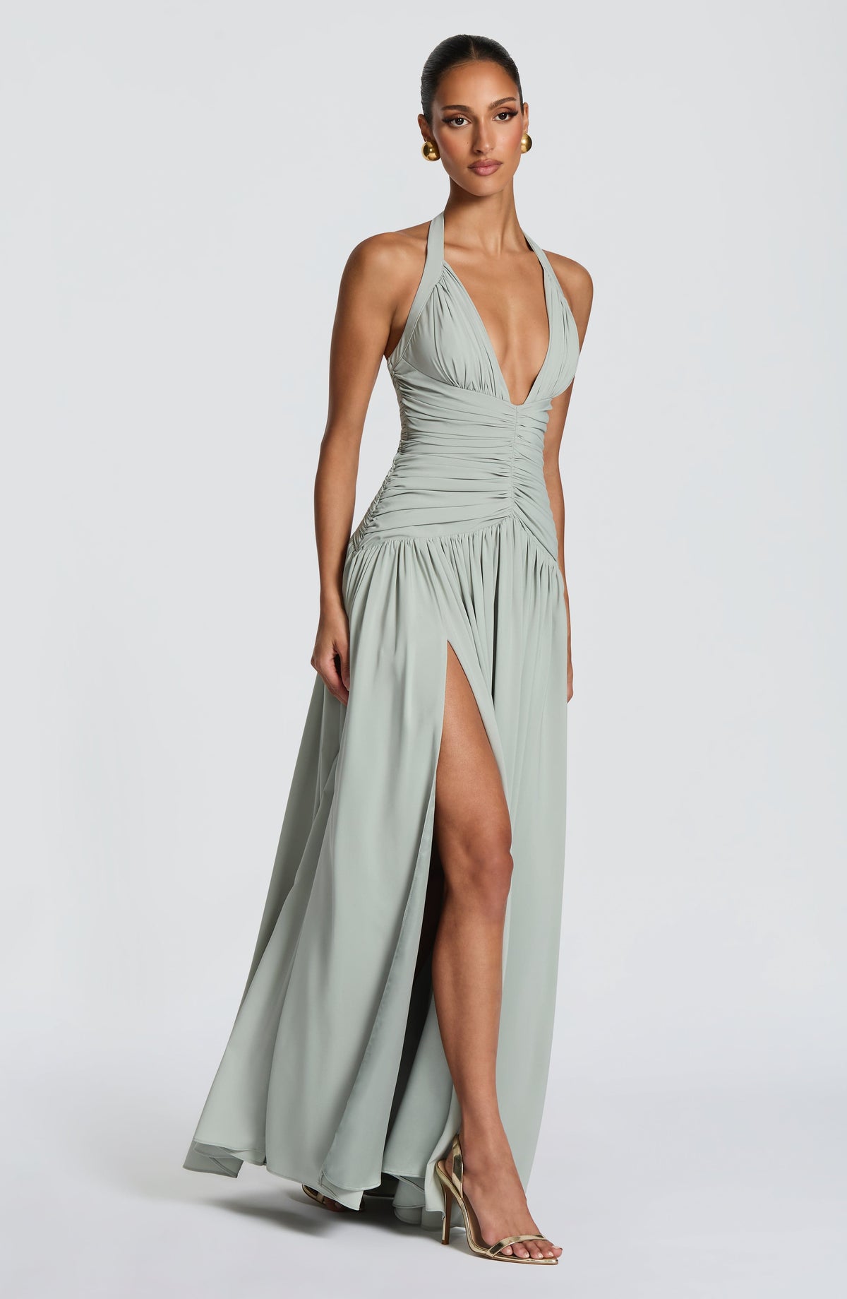Amara Maxi Dress in Sage