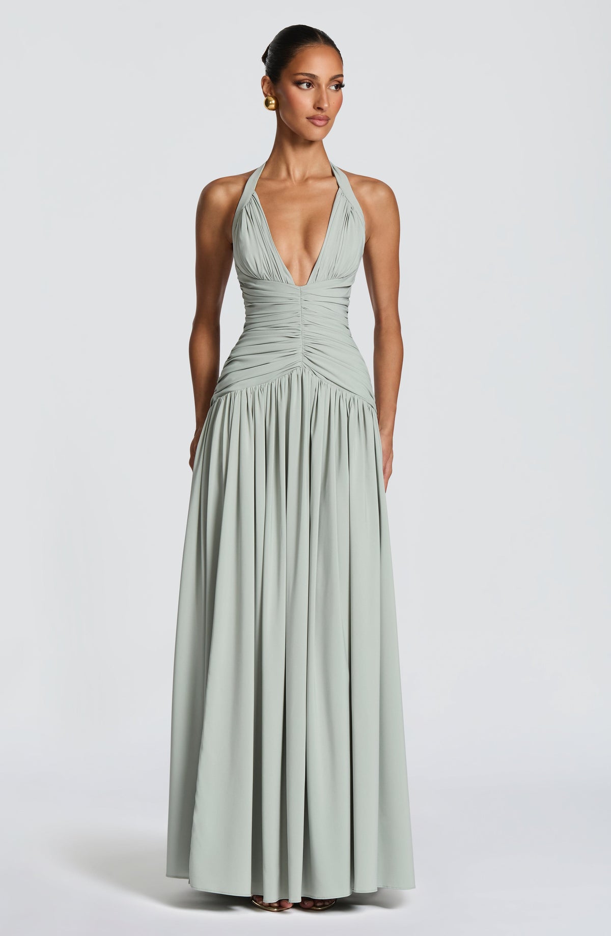 Amara Maxi Dress in Sage