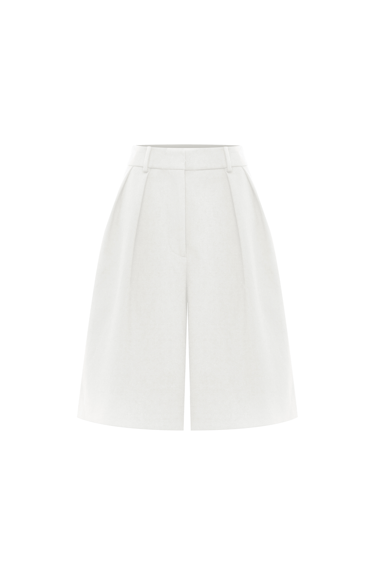 Amarah Bermuda Shorts in Ivory