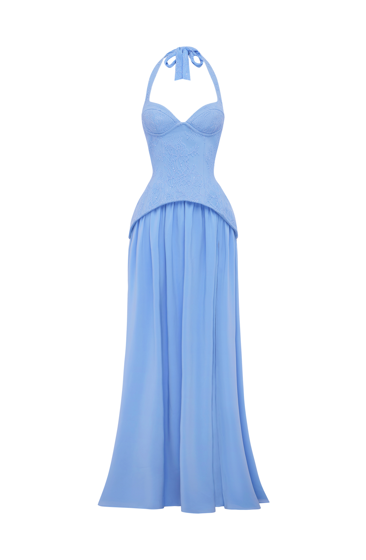 Amira Maxi Dress in Powder Blue