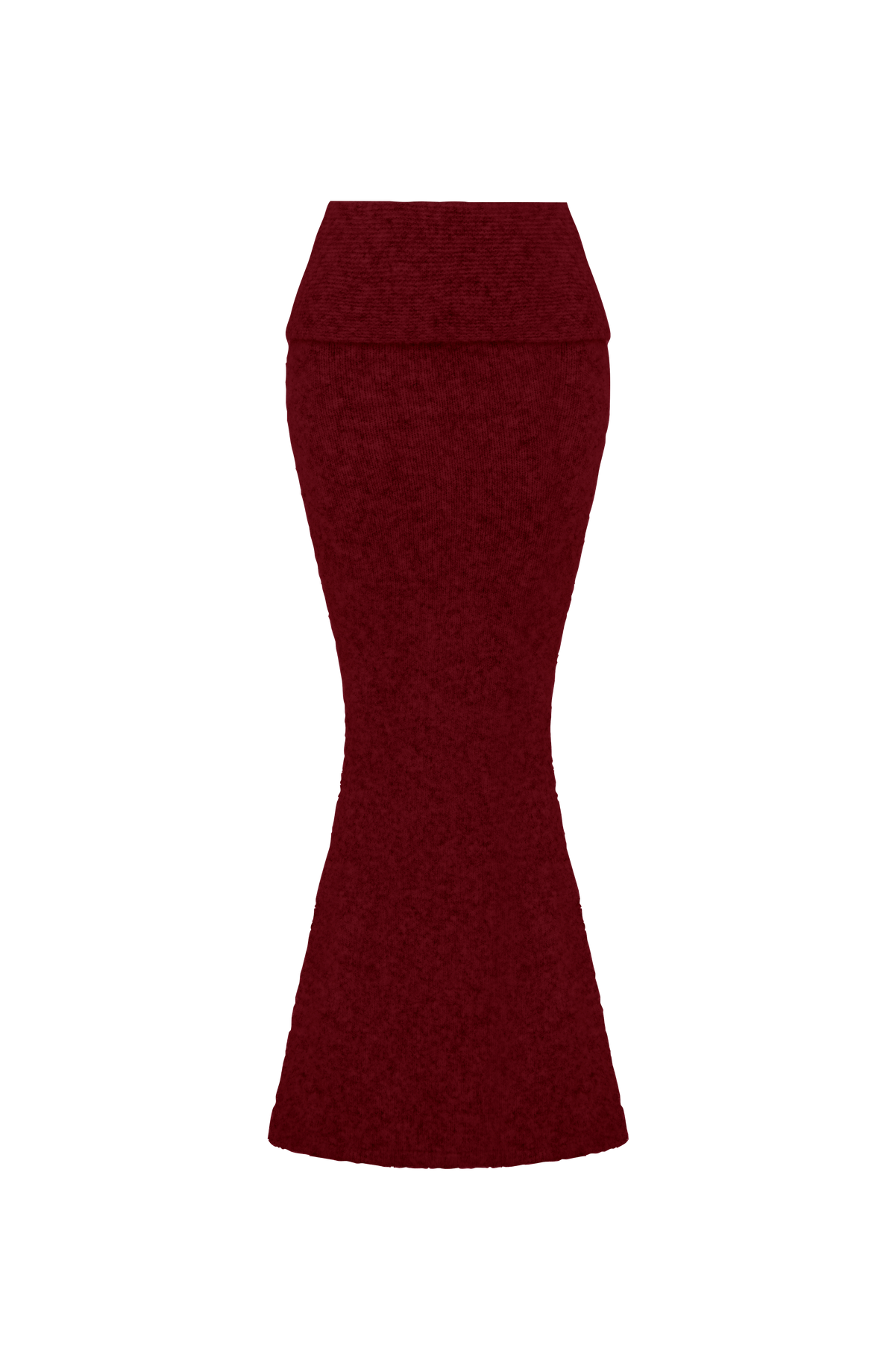 Andra Maxi Skirt in Burgundy