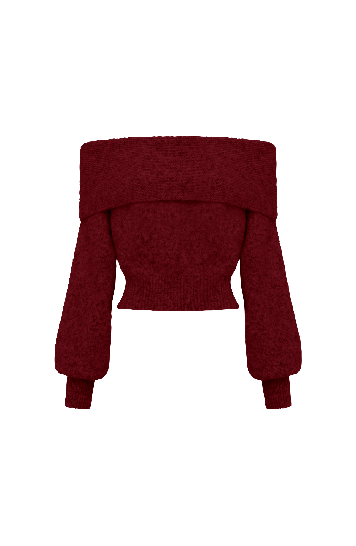 Andra Top in Burgundy