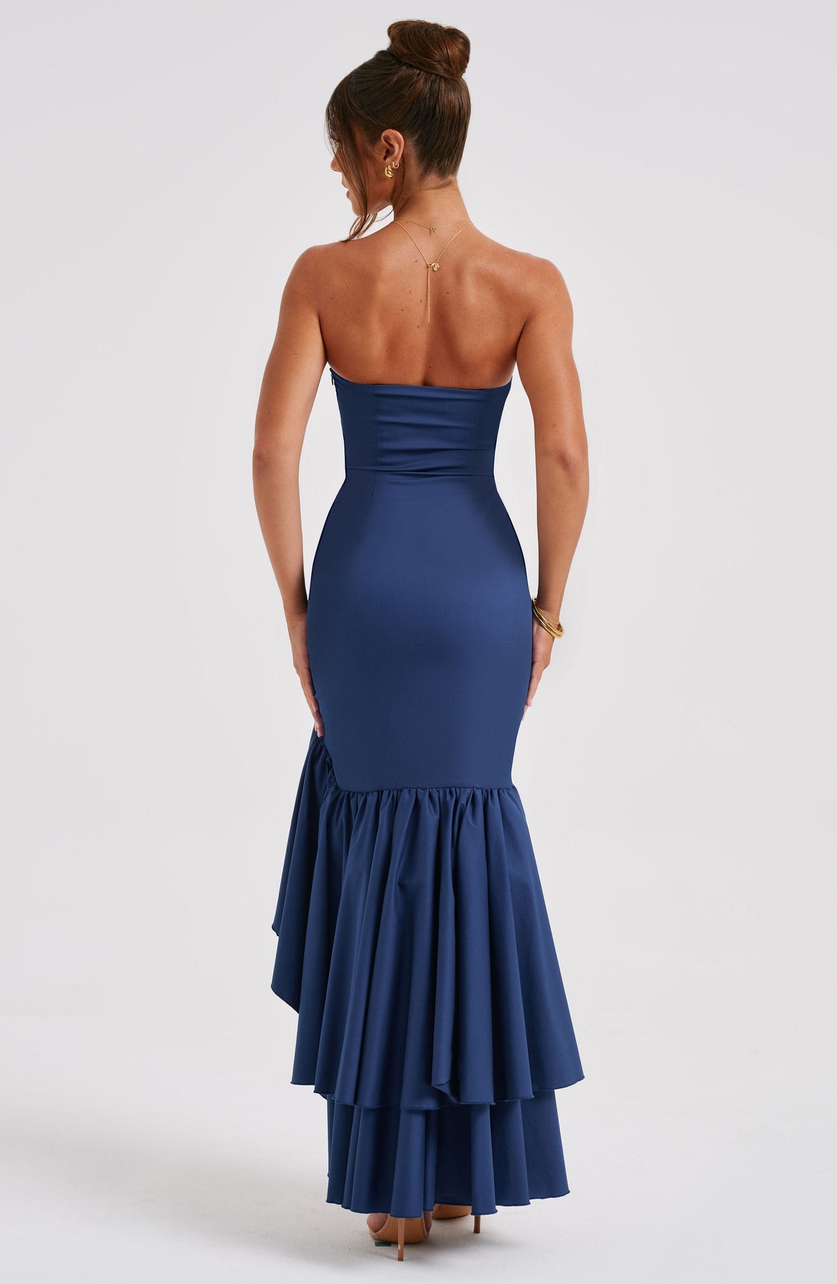 Angelique Maxi Dress in Navy
