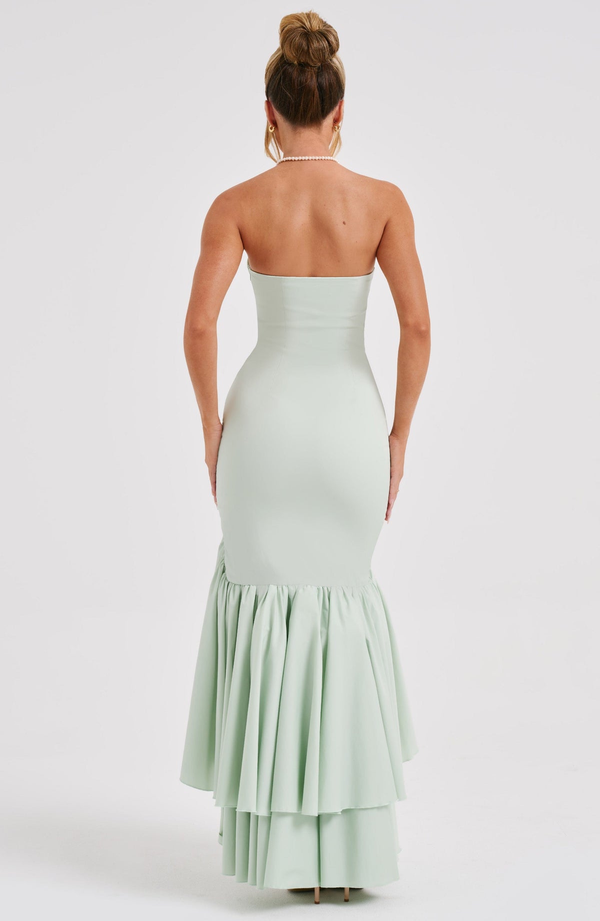 Angelique Maxi Dress in Sage