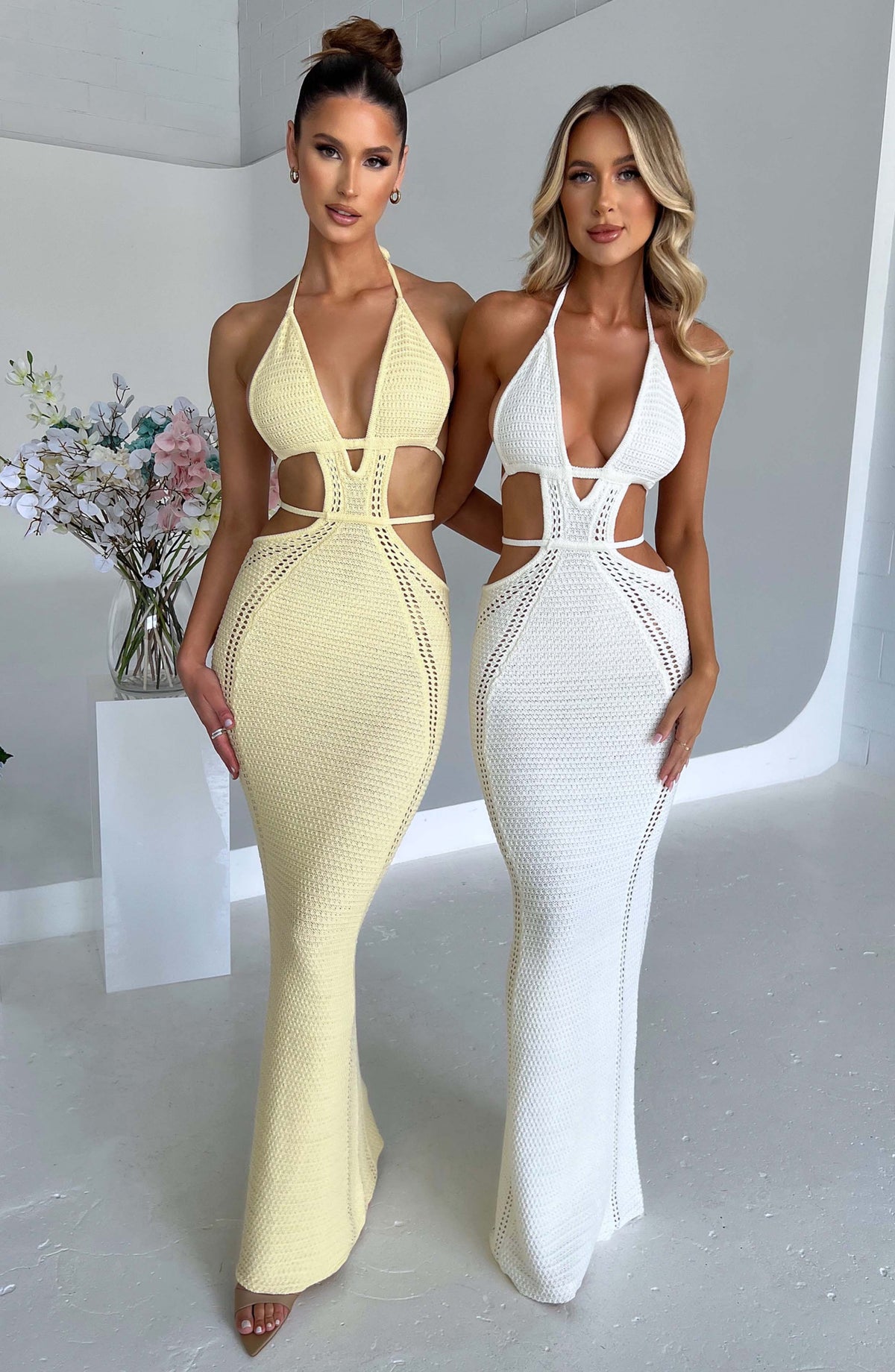 Arden Maxi Dress in White