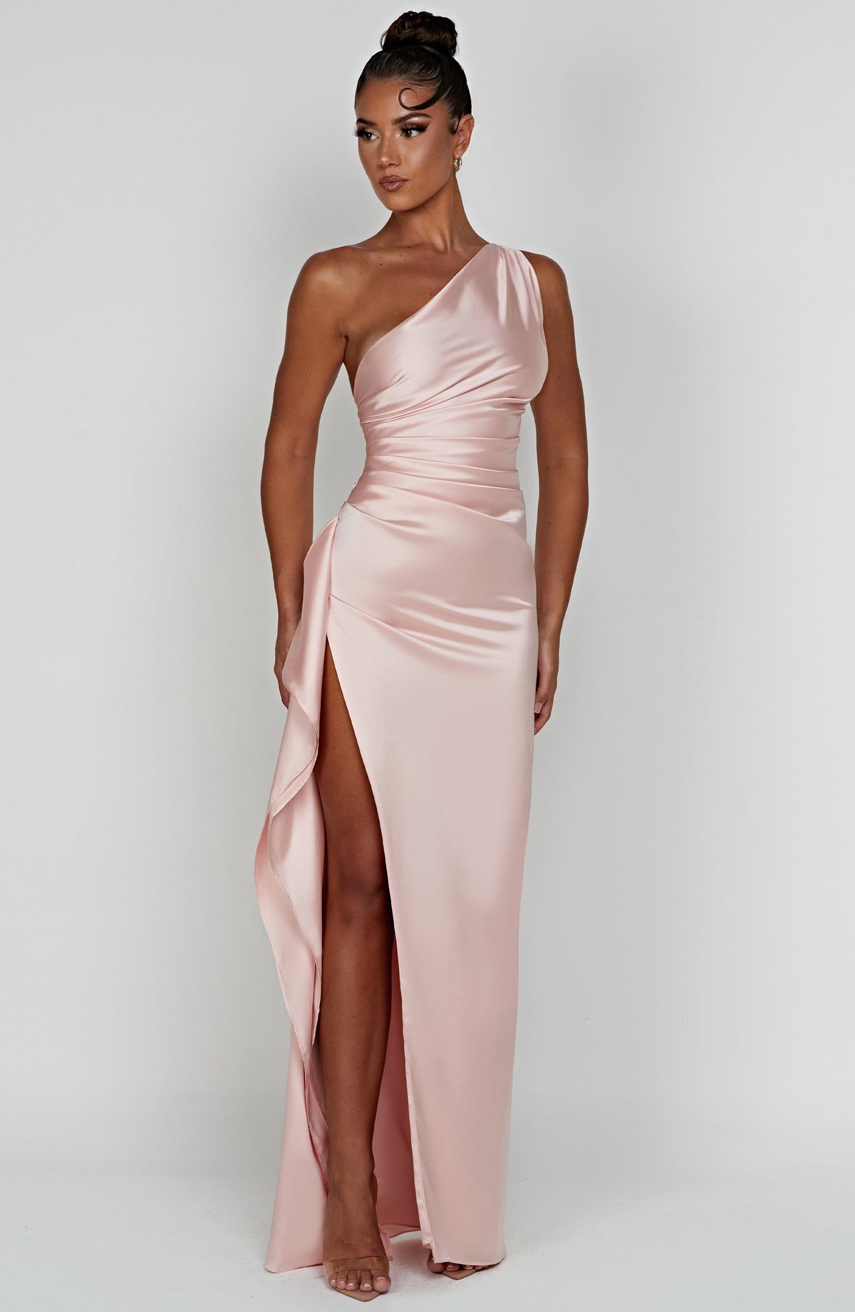 Ariel Maxi Dress in Blush