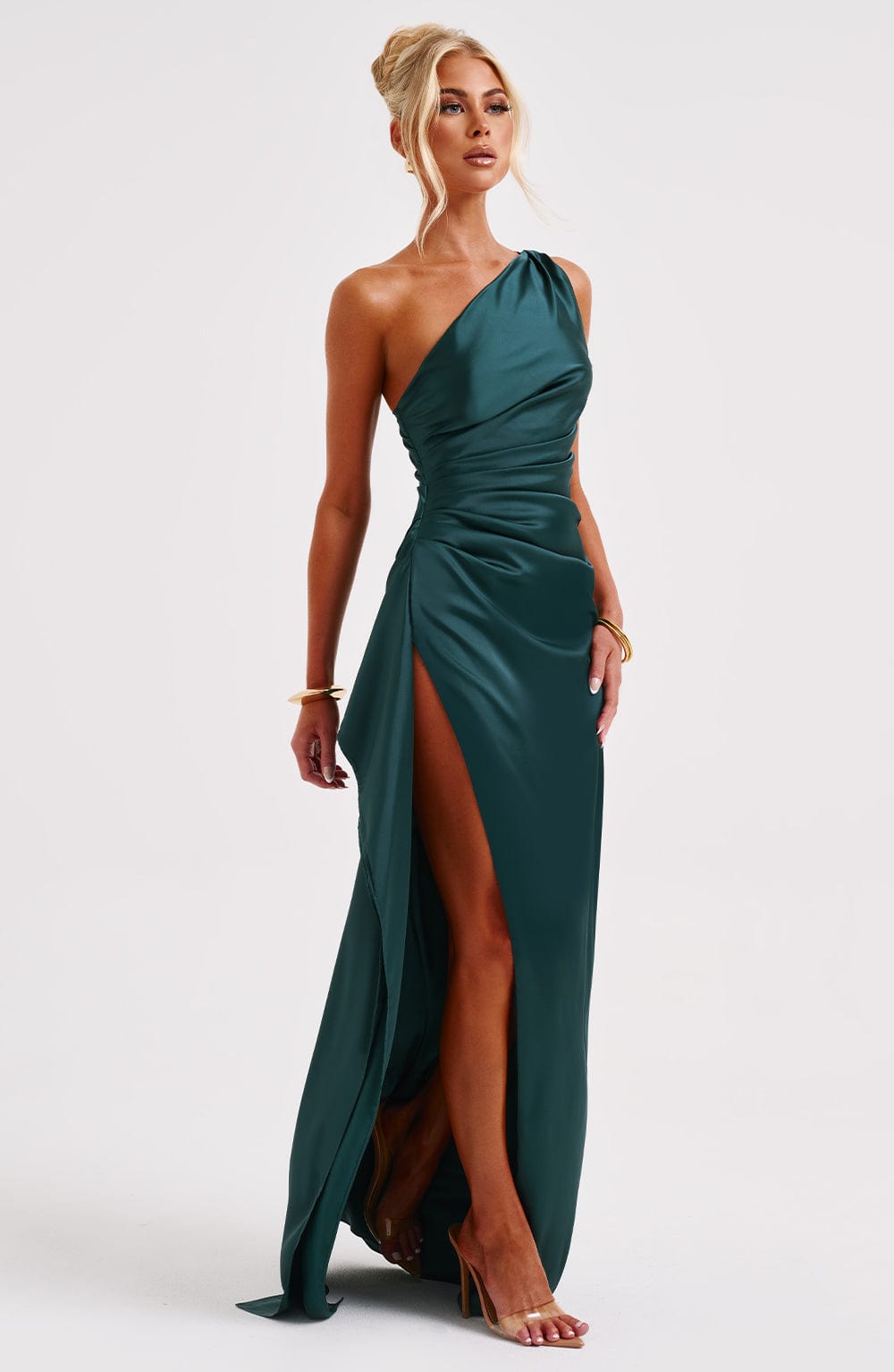 Ariel Maxi Dress in Emerald