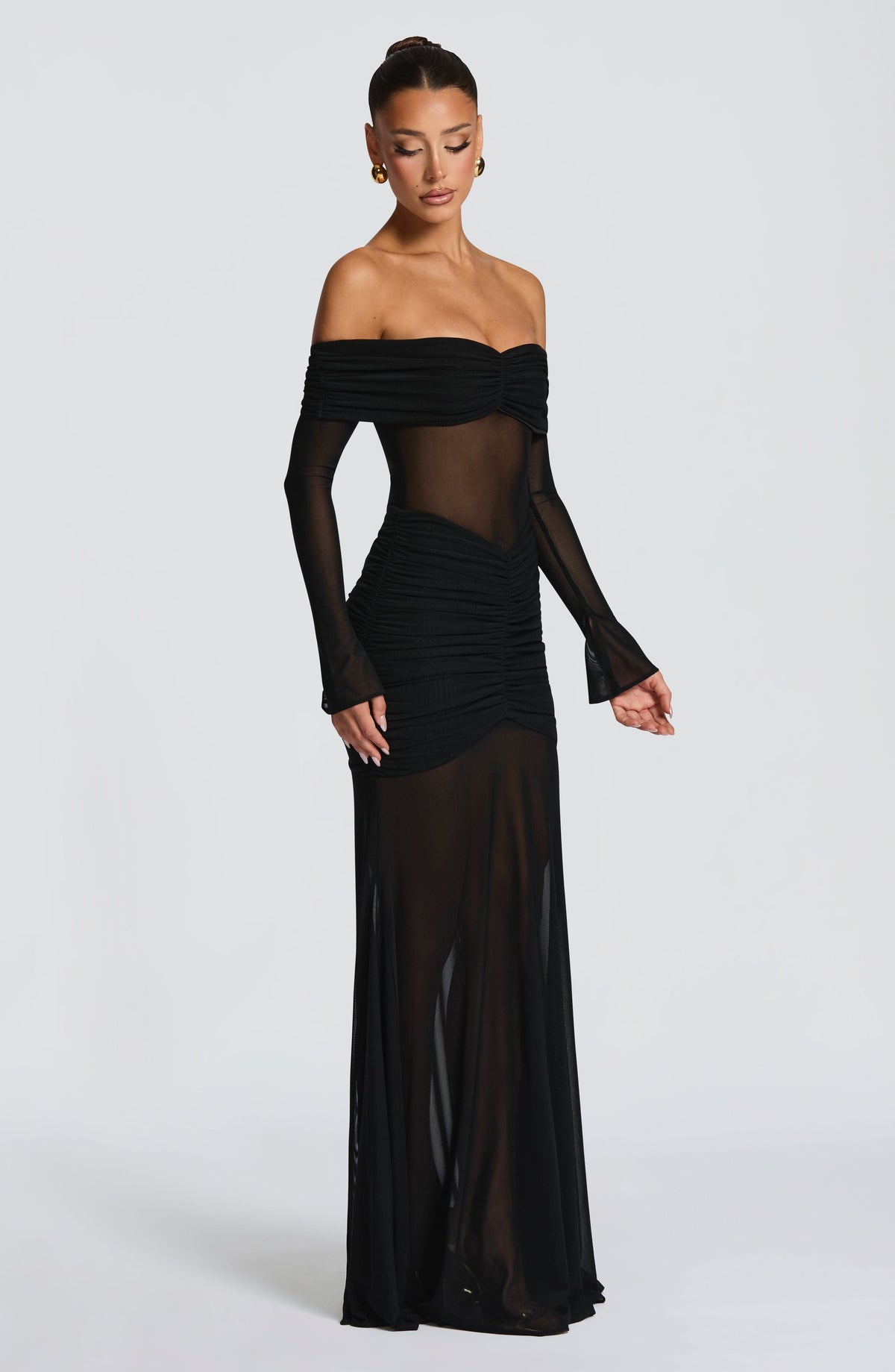 Arlena Maxi Dress in Black