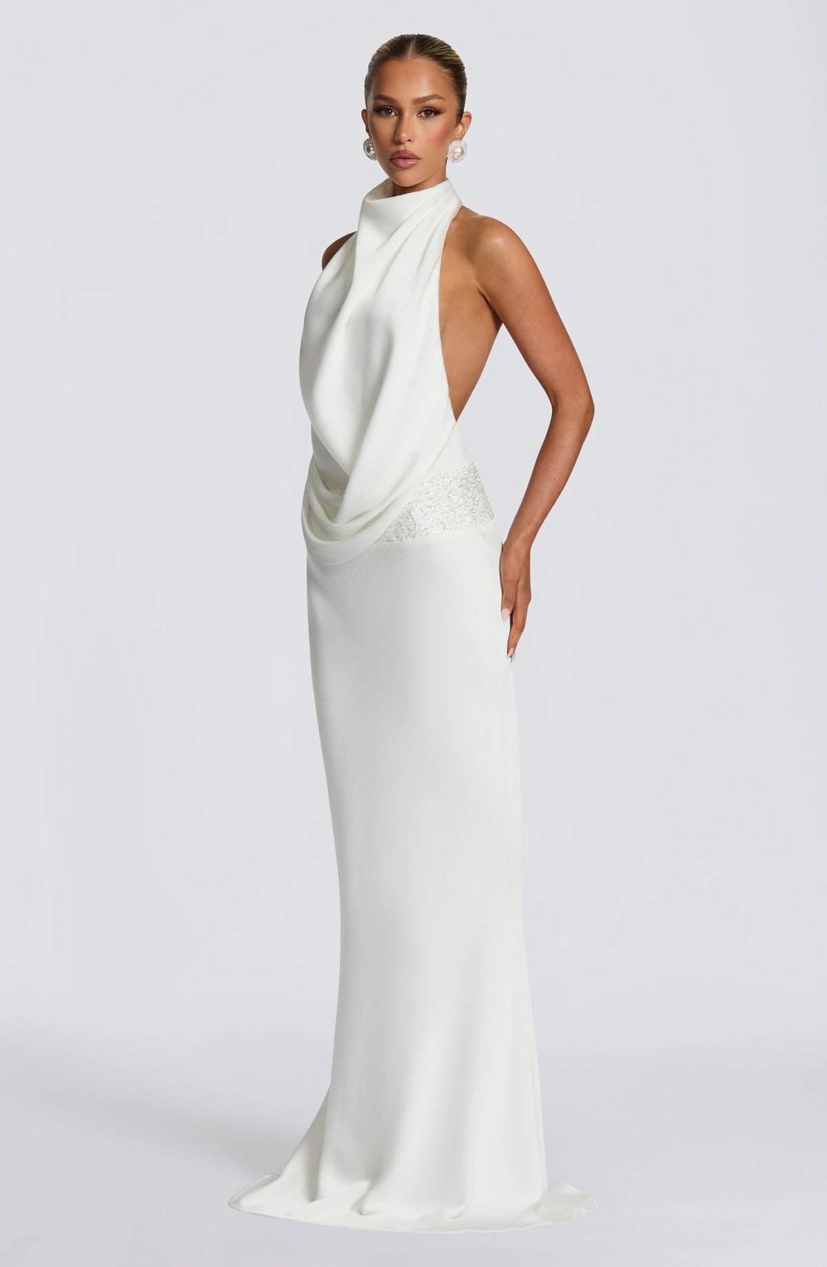 Armelle Maxi Dress in Ivory