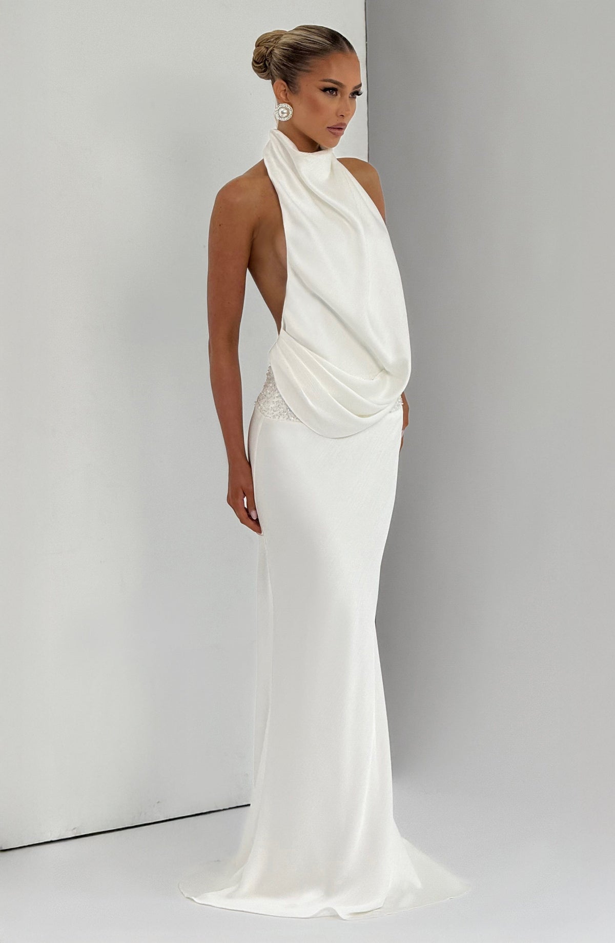 Armelle Maxi Dress in Ivory