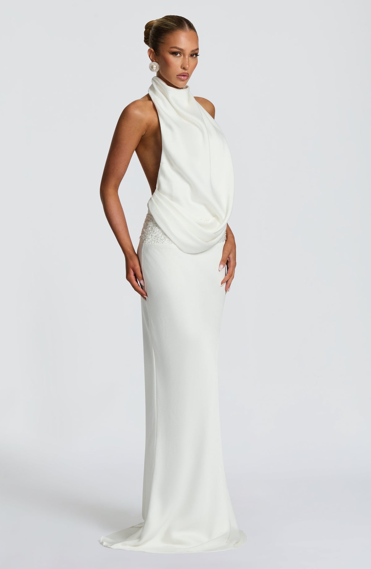 Armelle Maxi Dress in Ivory