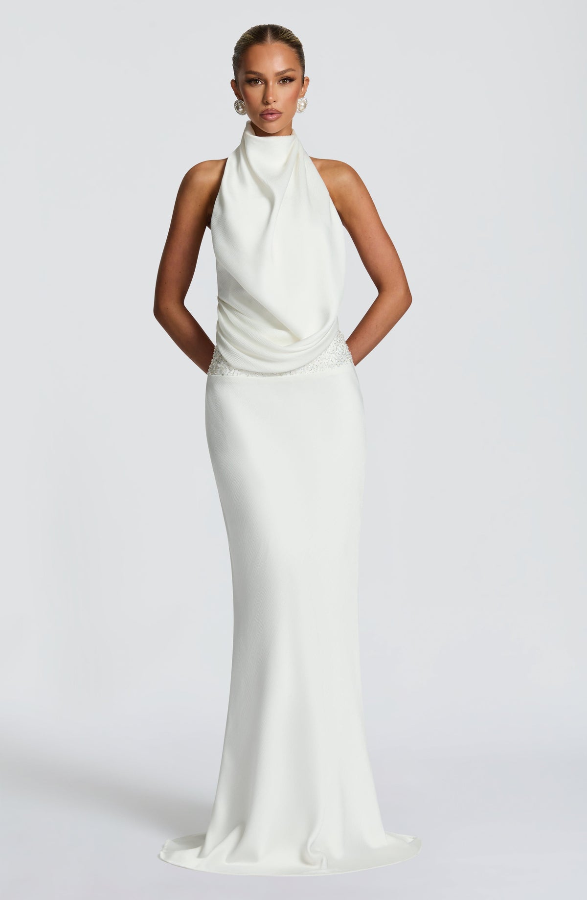 Armelle Maxi Dress in Ivory