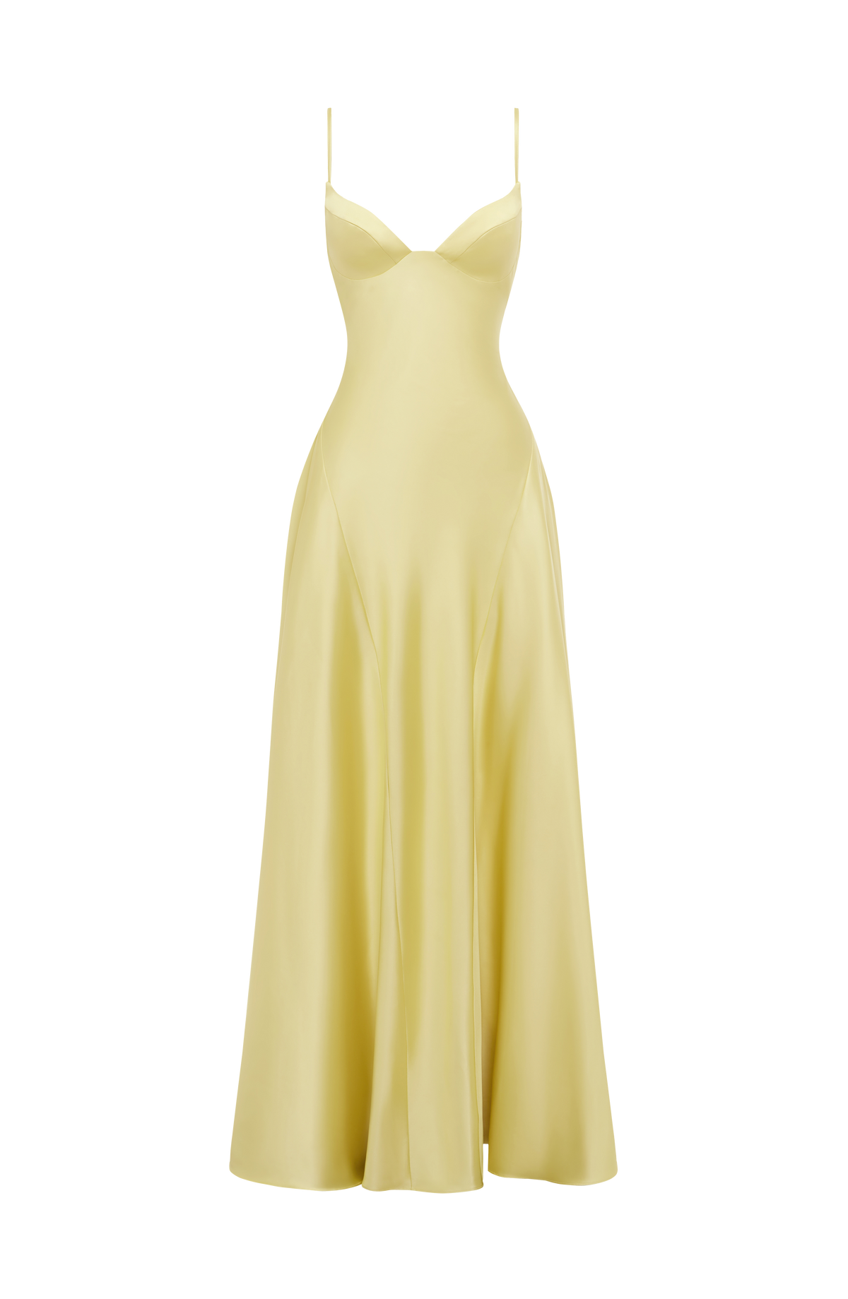 Asterin Maxi Dress in Lemon