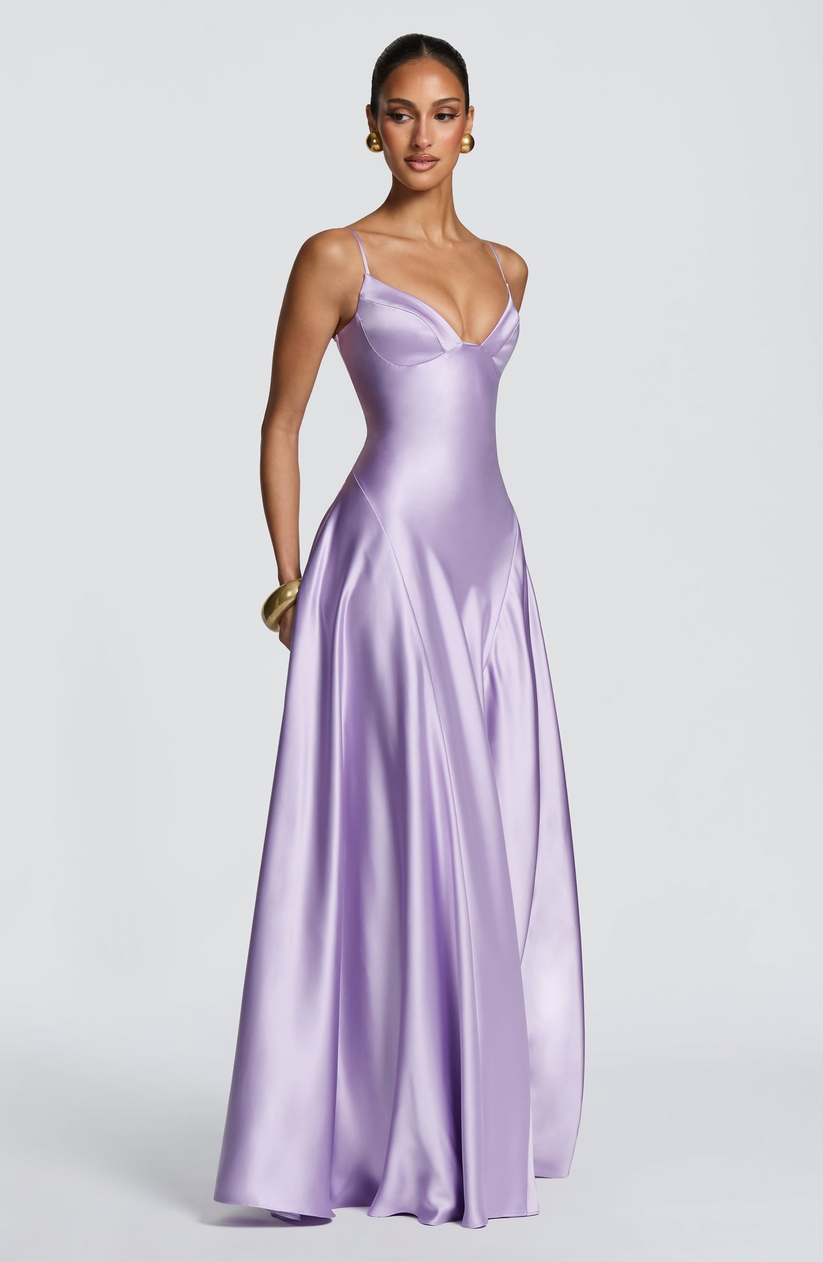 Asterin Maxi Dress in Lilac