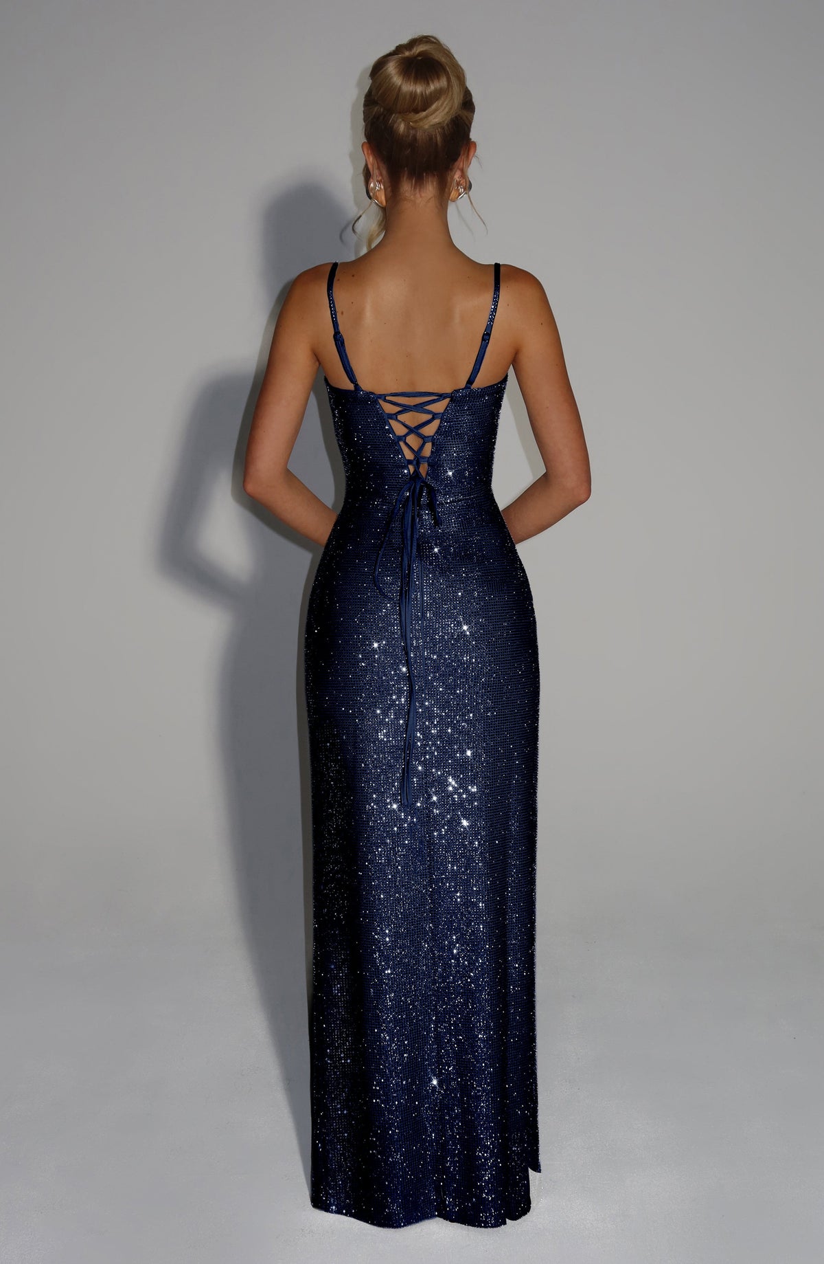 Astrid Maxi Dress in Navy