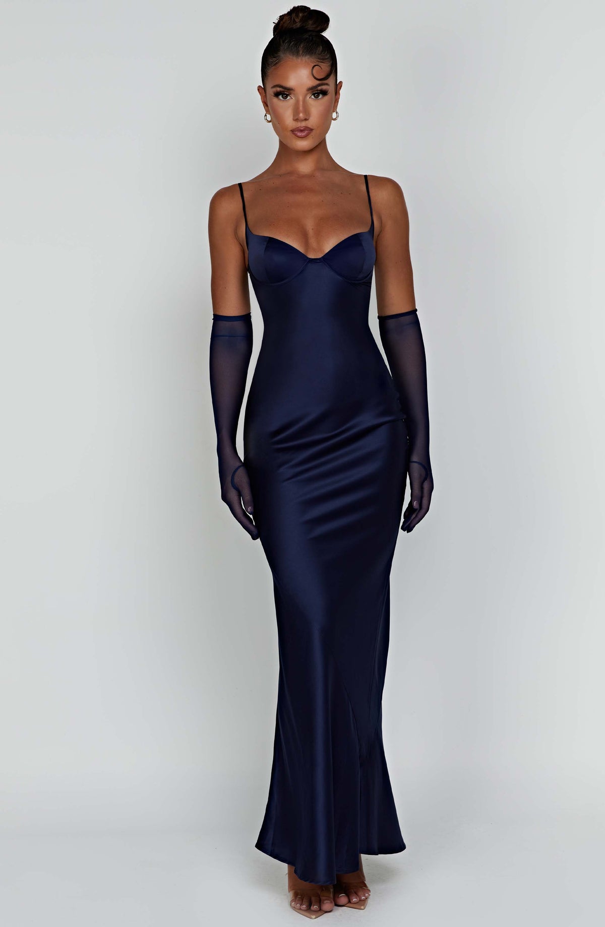 Athens Maxi Dress in Navy