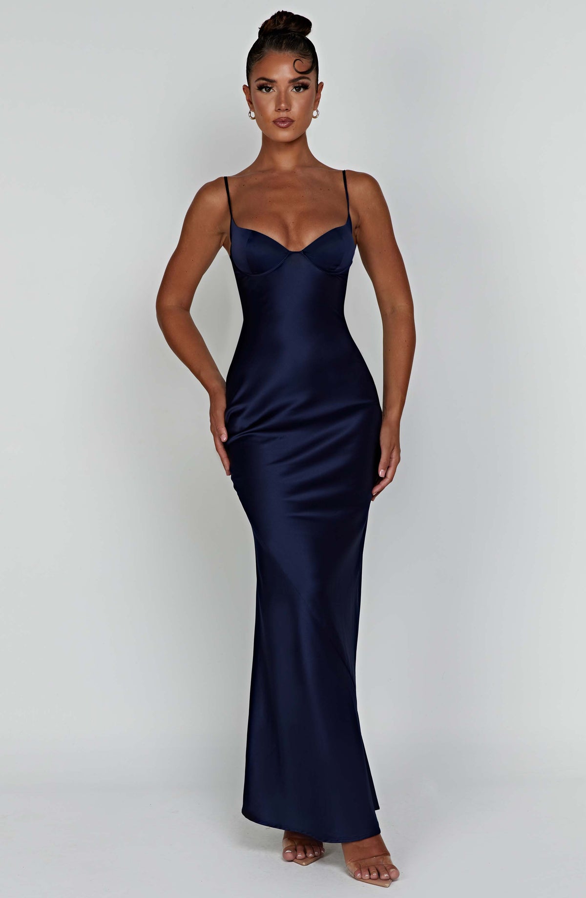 Athens Maxi Dress in Navy