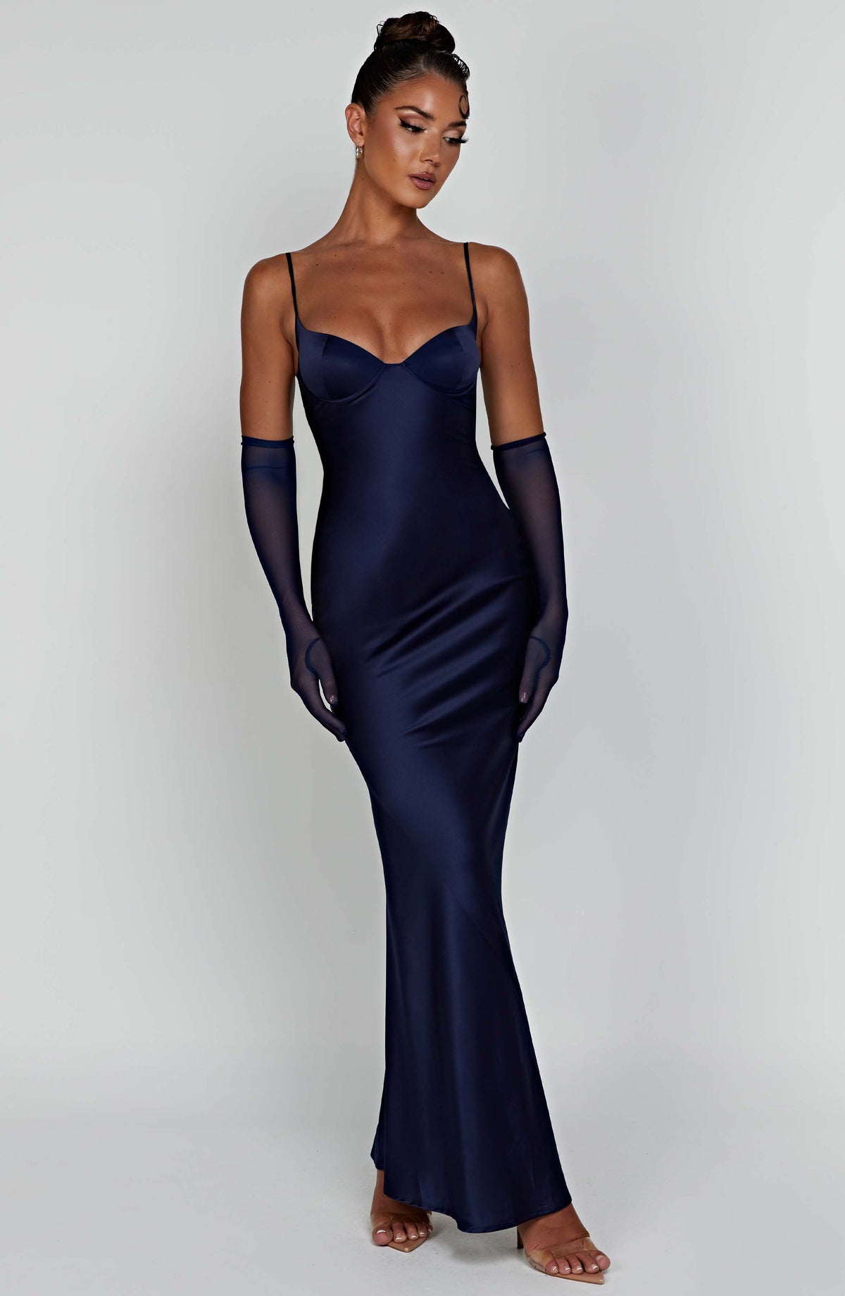 Athens Maxi Dress in Navy