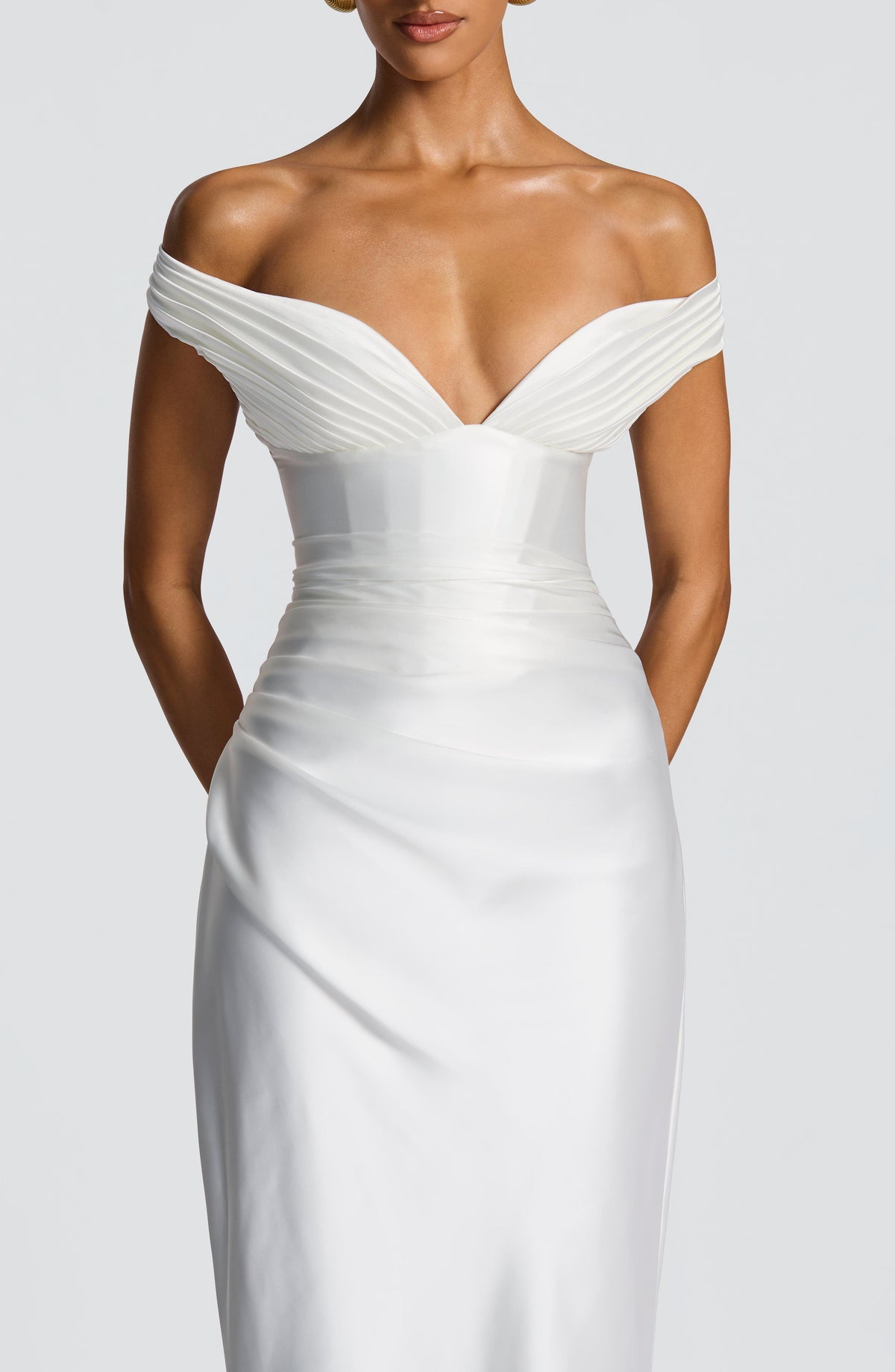 Aurelie Maxi Dress in Ivory