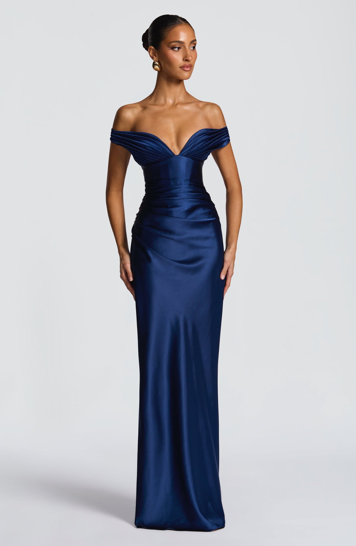 Aurelie Maxi Dress in Navy