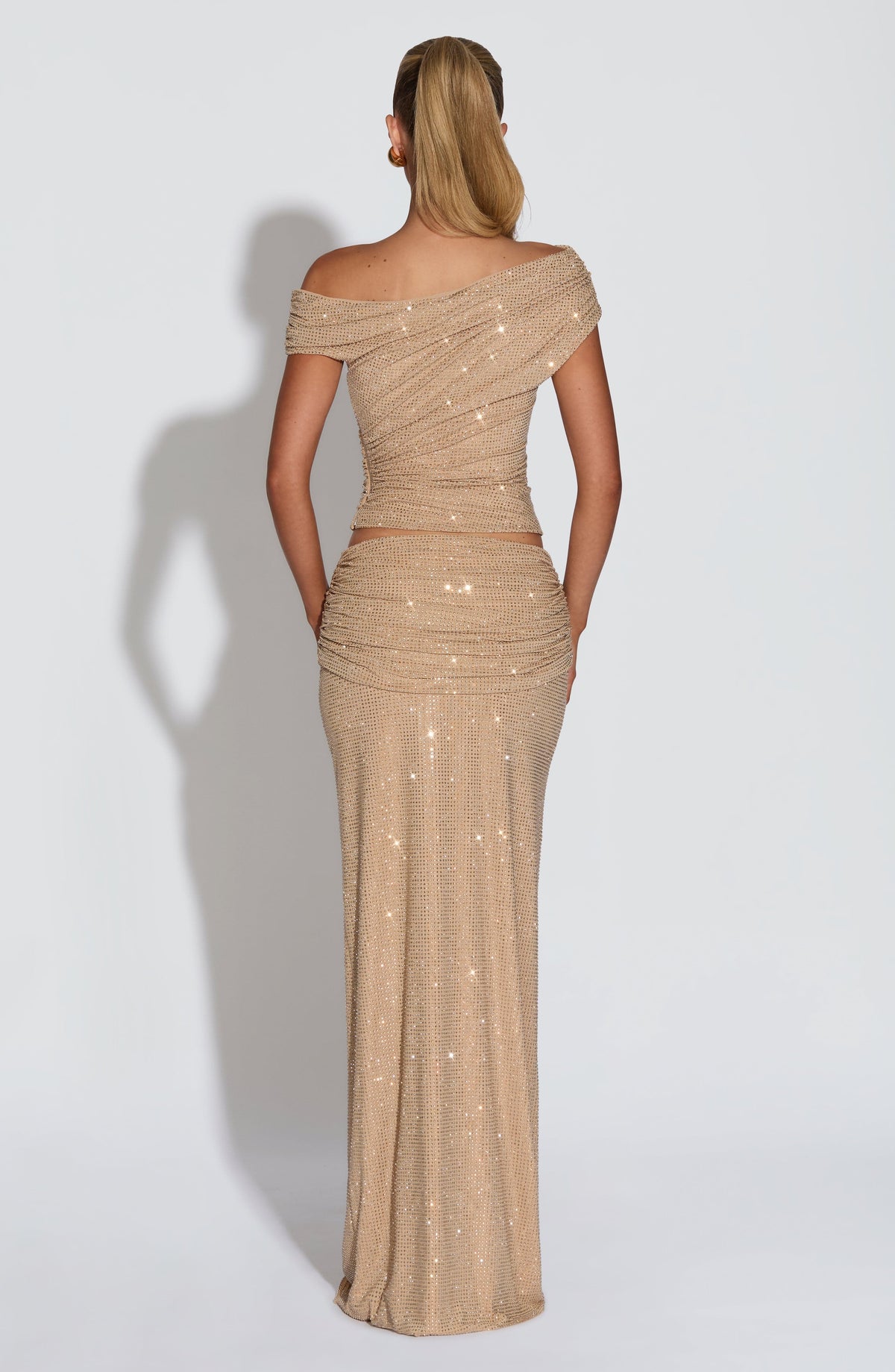 Aveline Top in Gold
