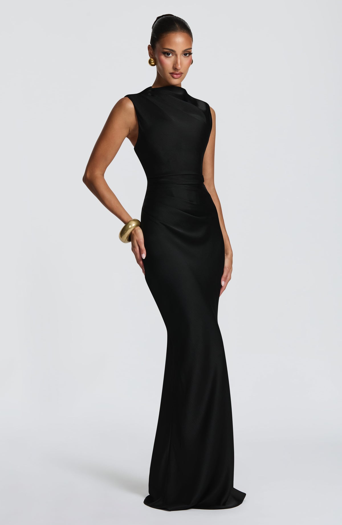 Avielle Maxi Dress in Black