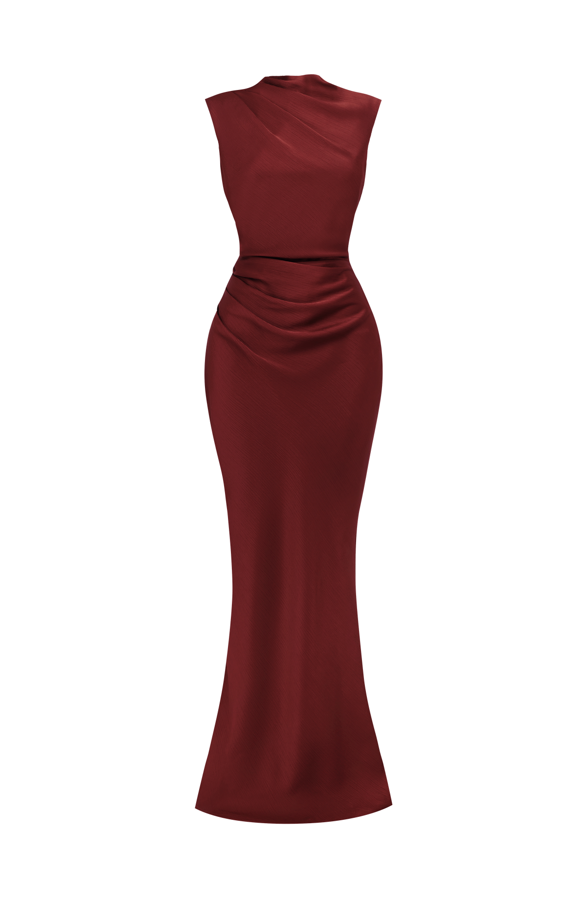 Avielle Maxi Dress in Deep Rust