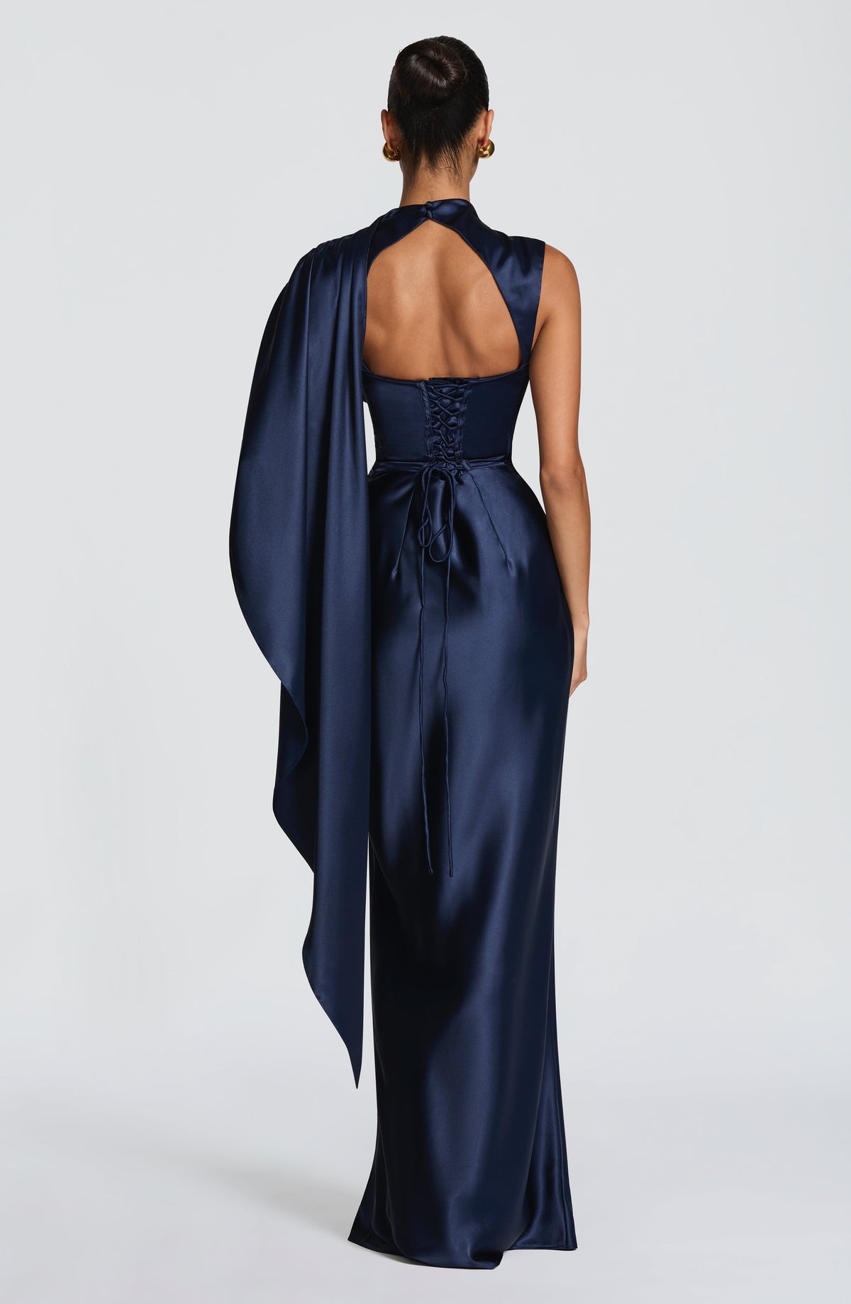 Avienne Maxi Dress in Navy