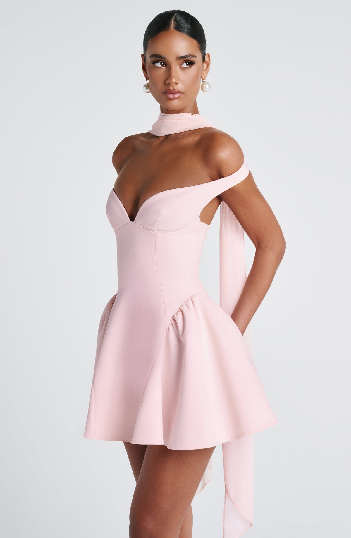 Aylah Scarf in Blush